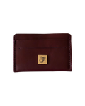Tarjetero burgundy